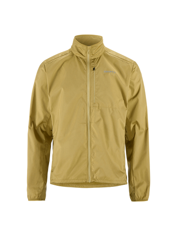 CRAFT Essence Wind Løbejakke 2, Herre - rPet-Khaki