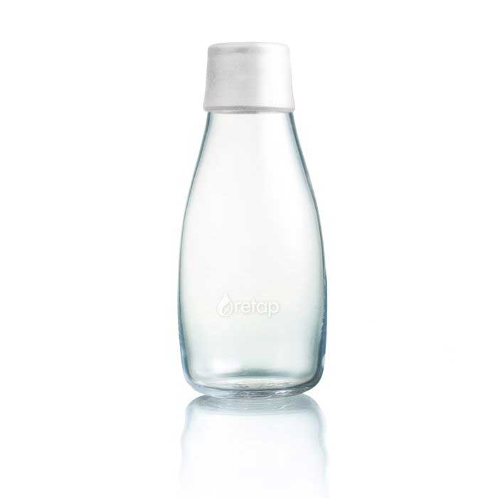 RETAP Glasflaske 03-Frostet Hvid