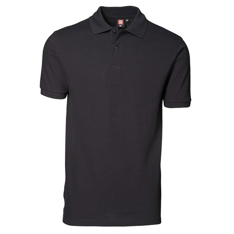 ID Yes Poloshirt-Sort