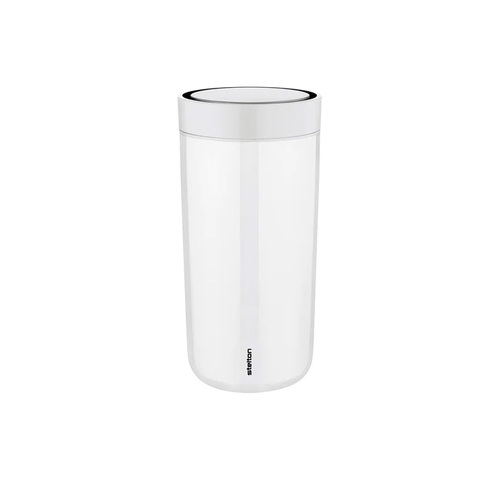 STELTON To Go Click Termokop, 0,4 ltr. - 90% genbrugsstål-Chalk