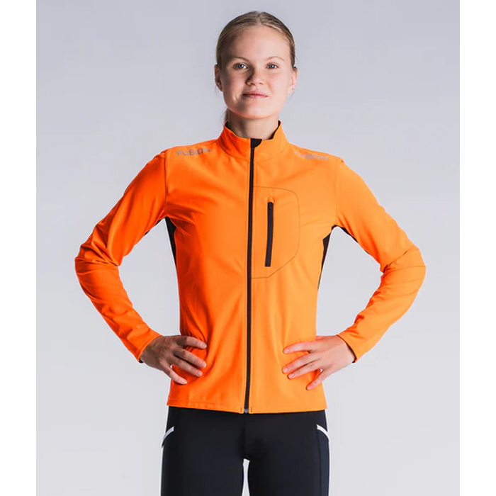 FUSION, Womens S2 Run Jacket-Orange
