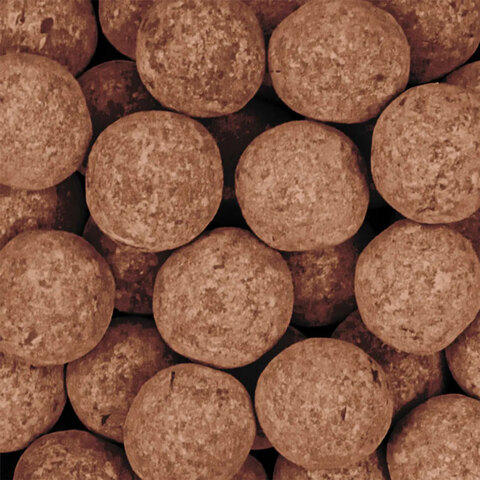 Flowpack med 1 stk. Chokoladekugle i hver pose - Havsalt & Karamel
