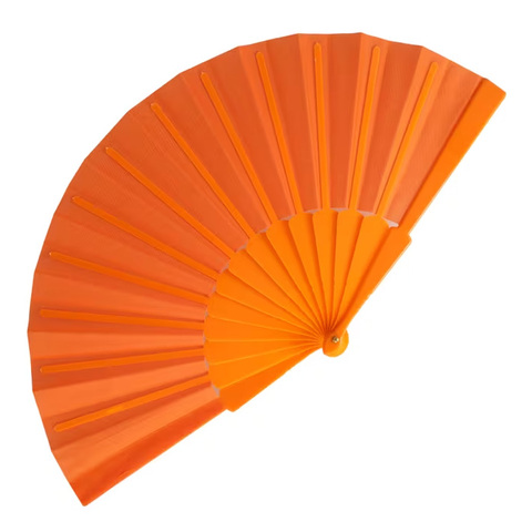 Håndvifte plastik & polyester-Orange