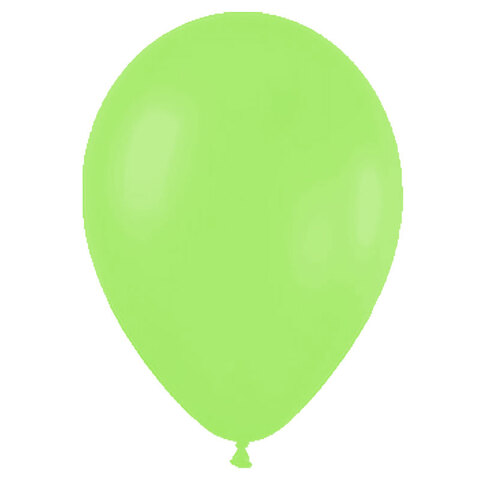 Bionedbrydelig Balloner Pastel str. 40 x 30 cm.-008 Apple Green