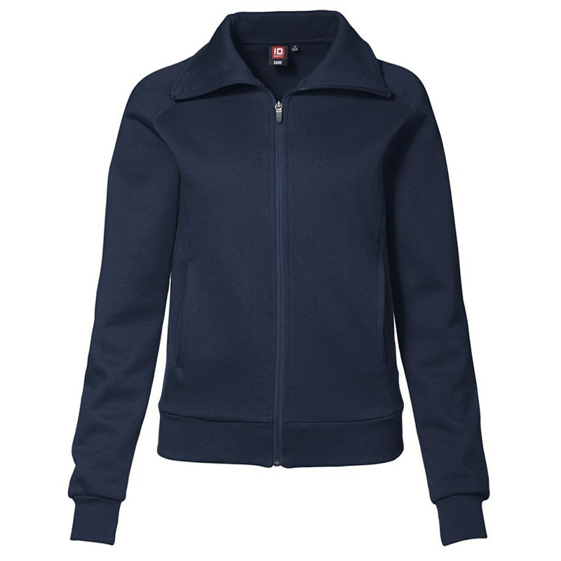 ID Cardigan Sweatshirt Dame-Navy