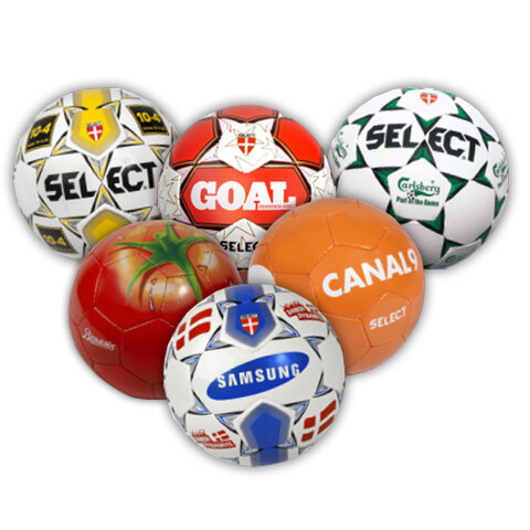 Select Fodbold special design-Hvid