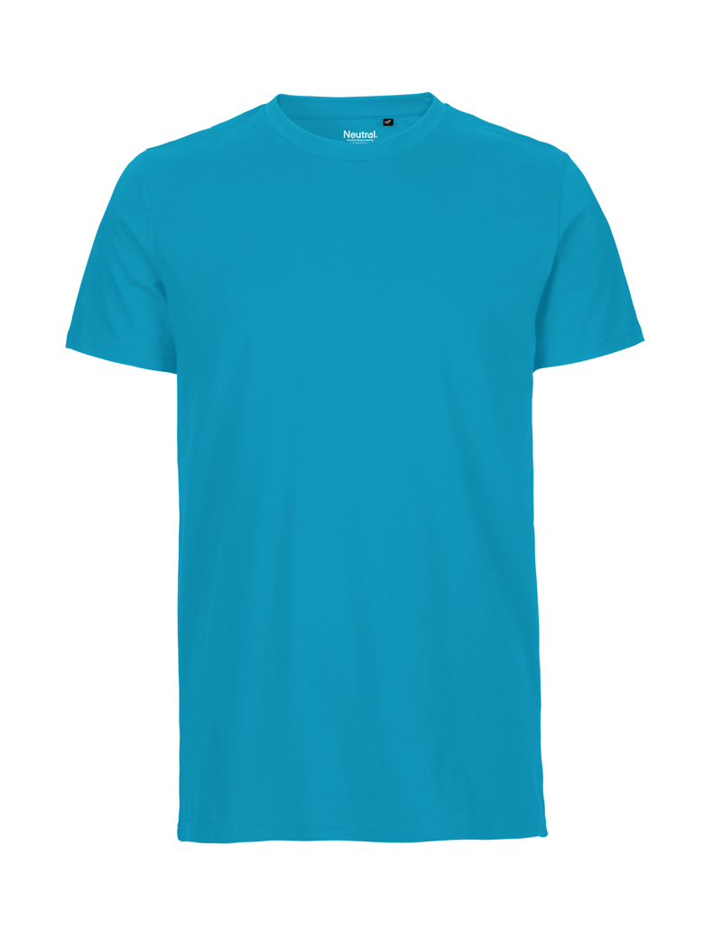 NEUTRAL Fit T-shirt, 100% Økologisk Fairtrade Bomuld-Turkis