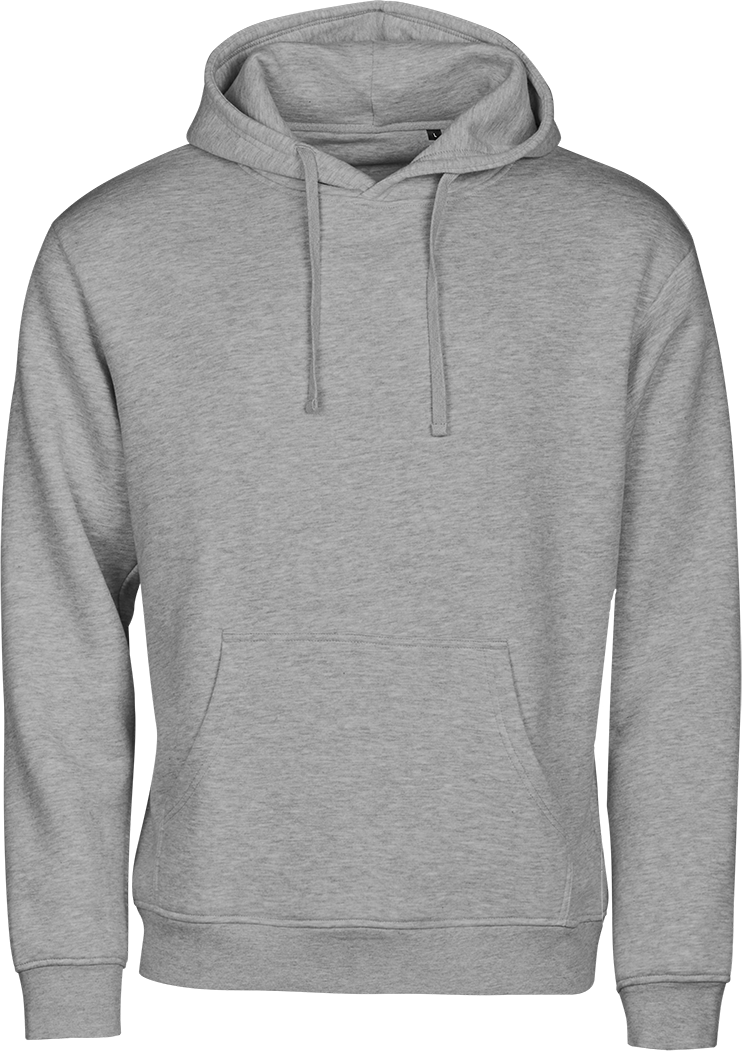 LABELFREE Urban Hooded Sweatshirt, Tee Jays - 70% Økologisk Bomuld-Grå melange