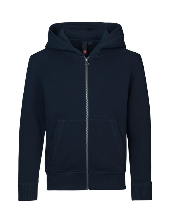 ID CORE full zip hoddie, børn-Navy