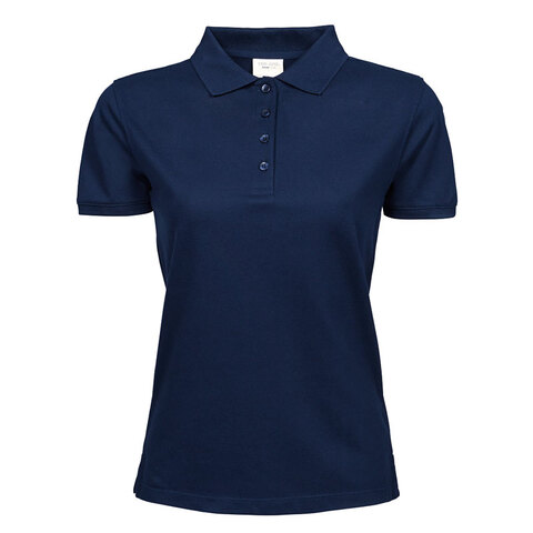 TEE JAYS Ladies Heavy Polo, Økologisk, dame-Marineblå