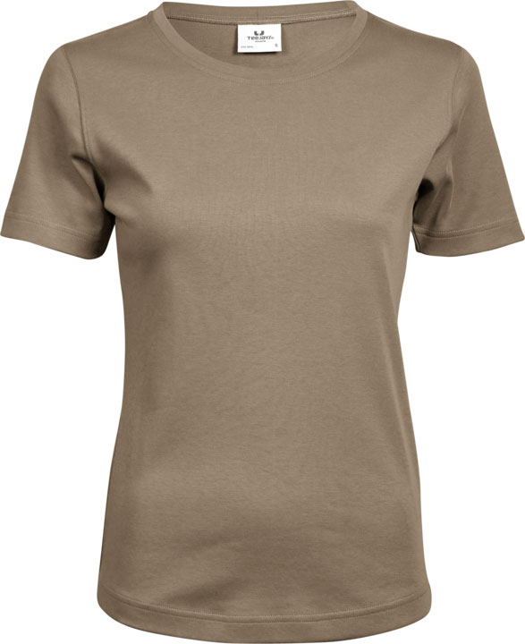TEE JAYS Interlock t-shirt - Økologisk, dame-Kit