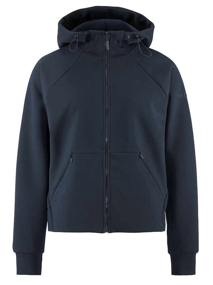CRAFT ADV Join FZ Hoddie, Dame - 48% rPet-Navy