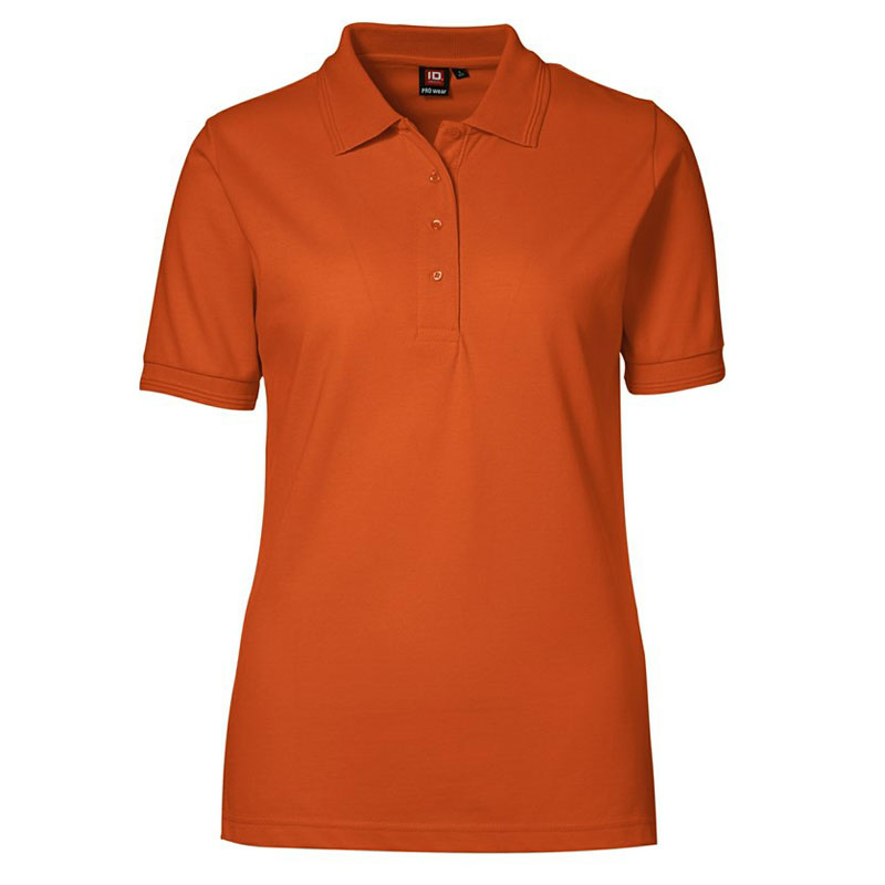 ID Pro Wear Poloshirt Dame-Orange