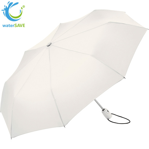 Mini taskeparaply Fare® AOC - rPet-Hvid