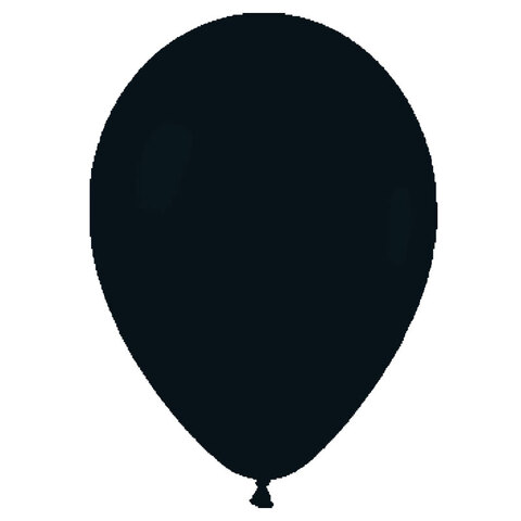 Bionedbrydelig Balloner Pastel str. 38 x 28 cm.-025 Black
