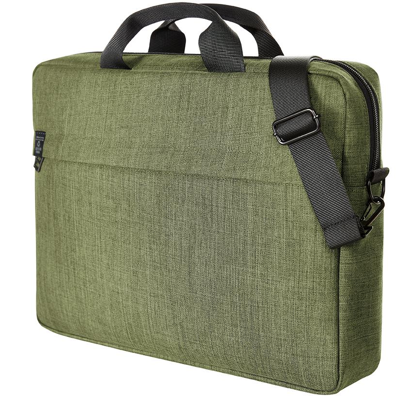 HALFAR Laptop Taske - RPET-Flaskegrøn