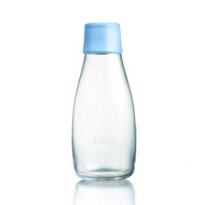RETAP Glasflaske 05-Lyseblå