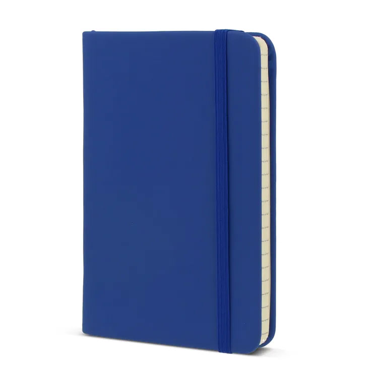 A6 Notesbog  - rPet/PU GRS-Blå