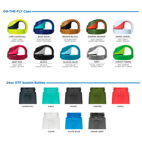 NALGENE On-The-Fly Drikkeflaske - 50% genbrugsmaterialer-Farve eksempler
