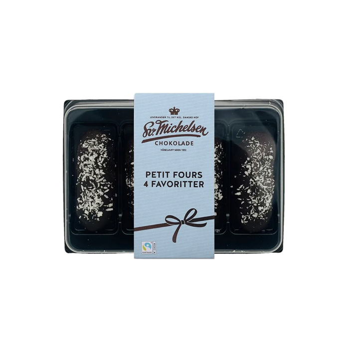 SV. MICHELSEN 4 Stk. Petit Four - Fairtrade-Kokosnød