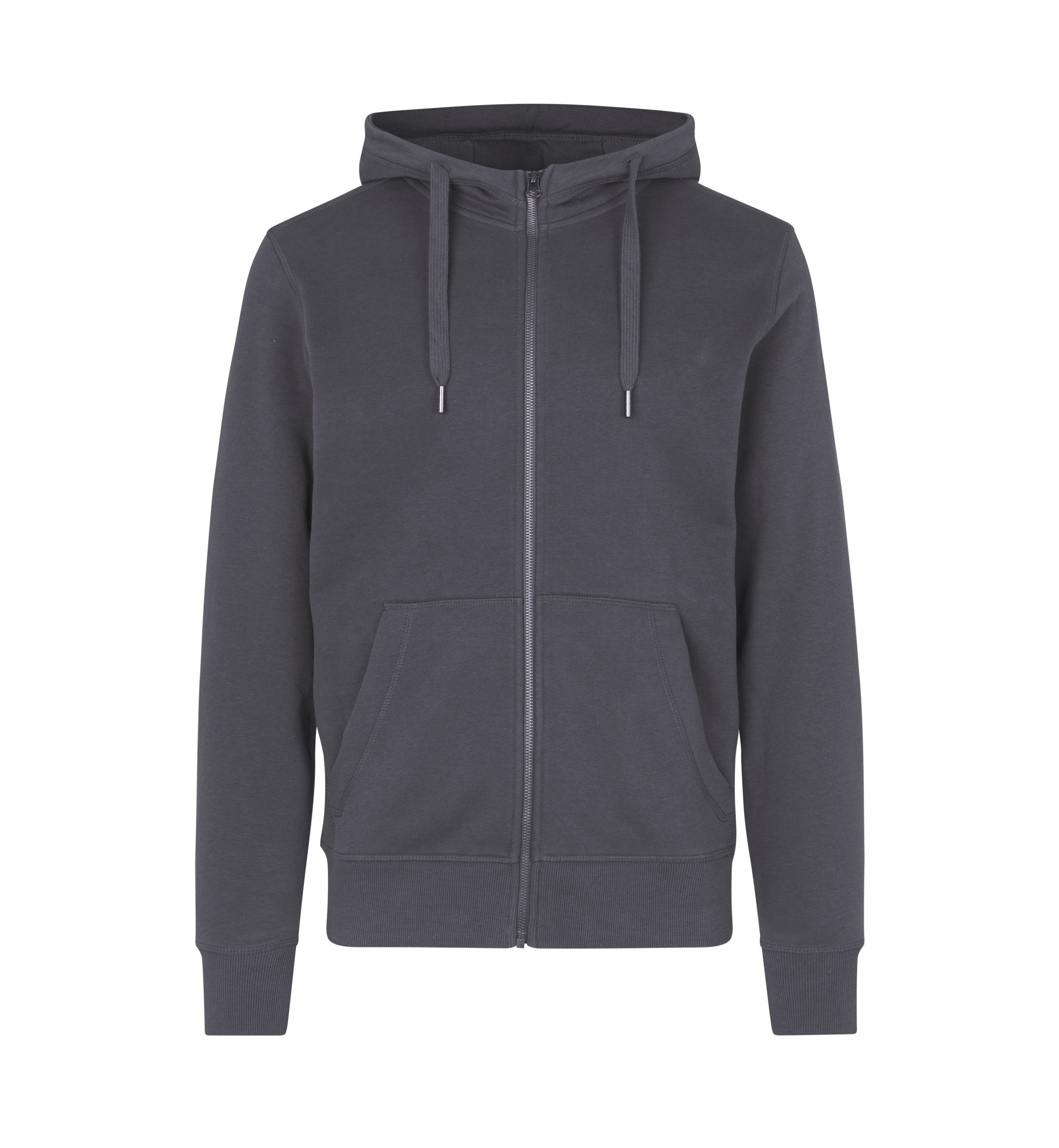 ID Core Full Zip Hoodie-Grå