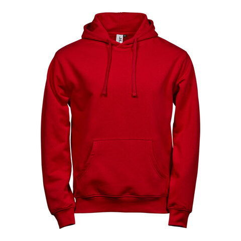 TEE JAYS Power Hoodie - Økologisk-Rød