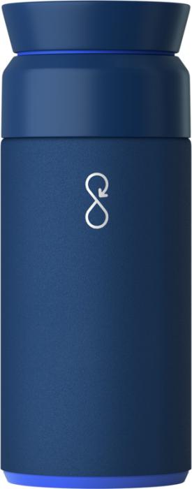 Ocean Bottle 350 ml termokrus - Genbrugs Rustfri Stål-Navy