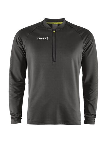 CRAFT Extend Half Zip Trøje, herre - rPet-Sort