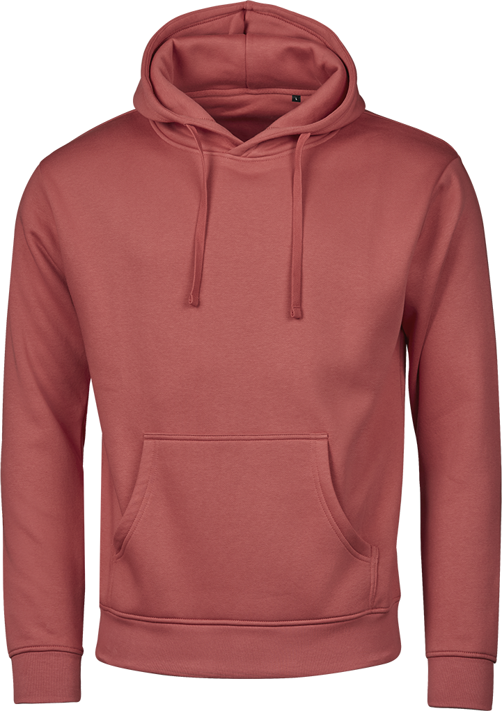 LABELFREE Urban Hooded Sweatshirt, Tee Jays - 70% Økologisk Bomuld-Rosa