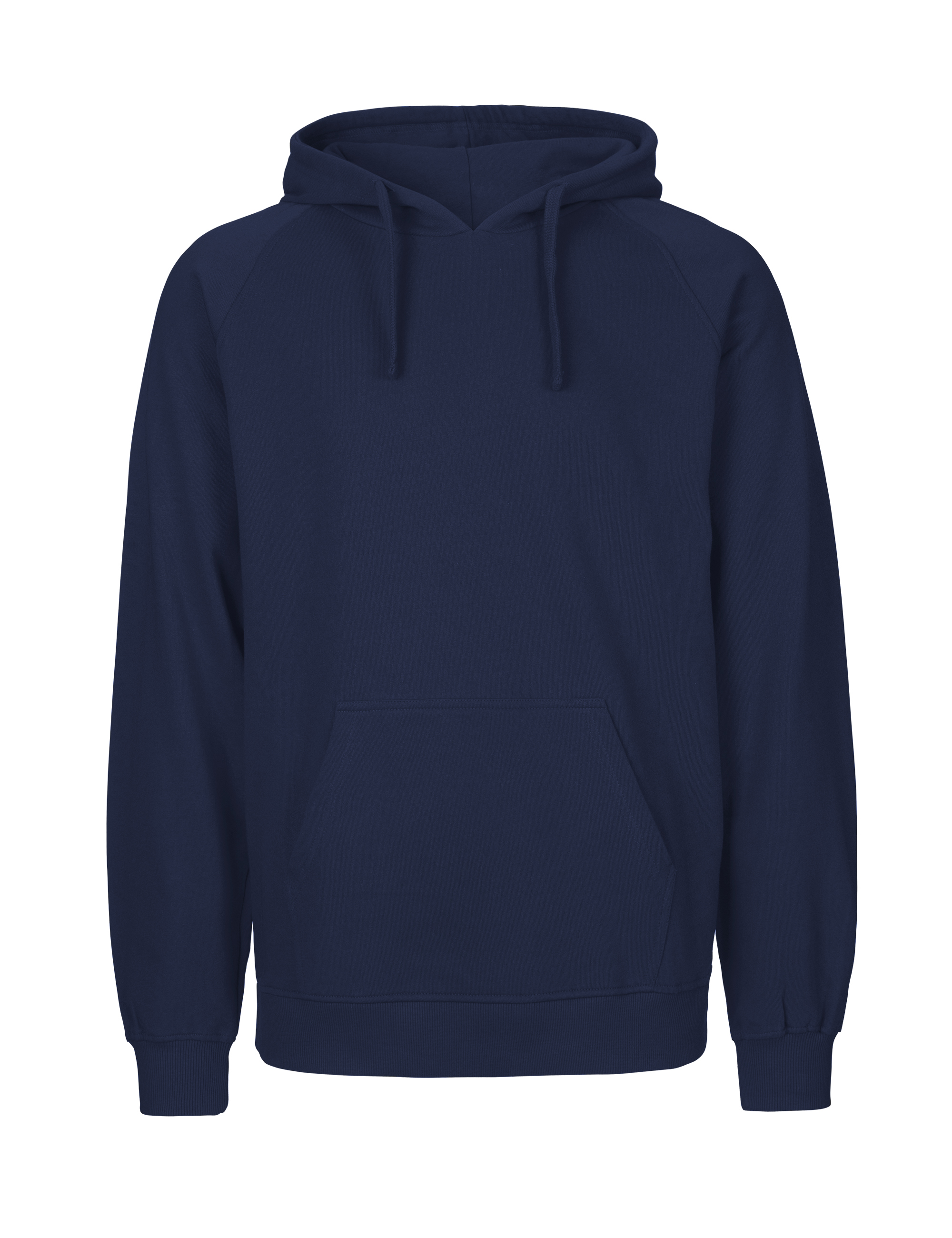 NEUTRAL Unisex Tiger Cotton Labelfree Bomuld Hættetrøje-Navy