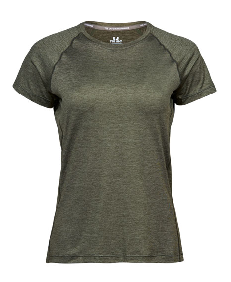 TEE JAYS Ladies Cooldry Tee-Oliven