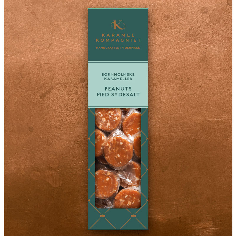 KARAMEL KOMPANIET Karameller, 380 g.-Peanuts & Sydesalt