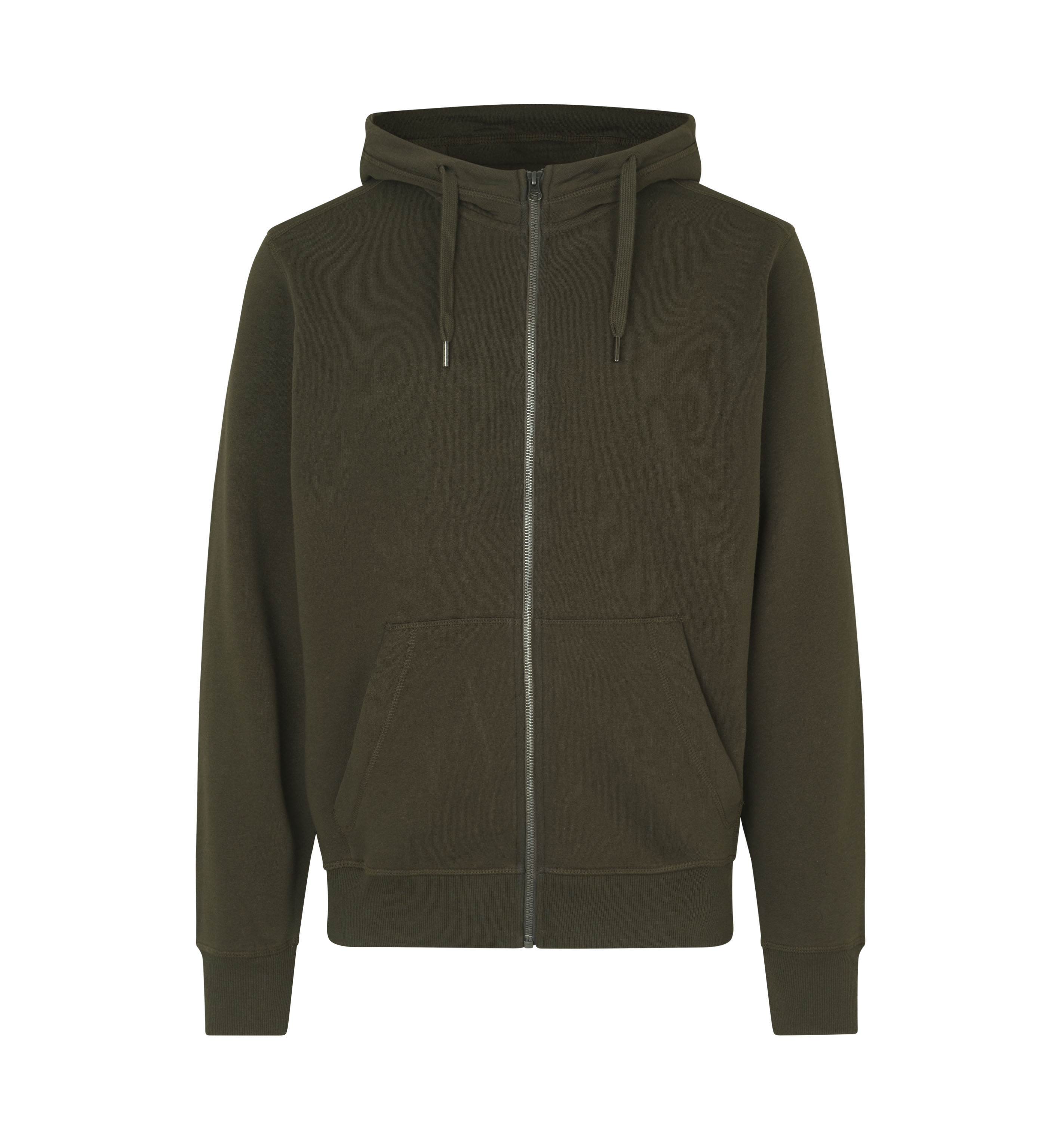 ID Core Full Zip Hoodie-Oliven