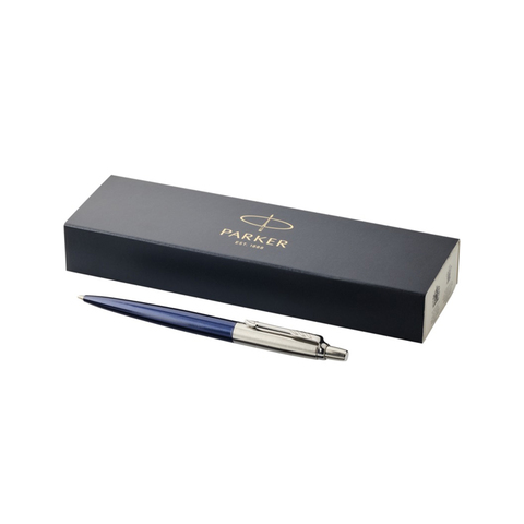 Parker Jotter Bond Street kuglepen (blå refill)-Marineblå