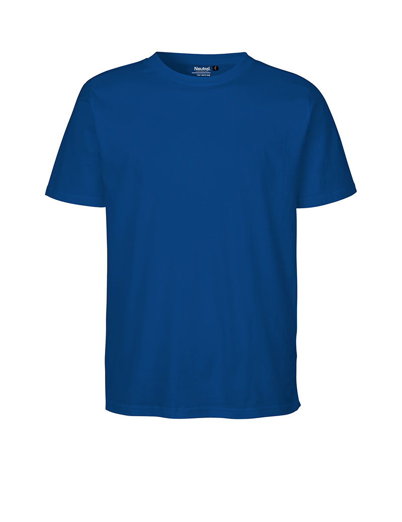 NEUTRAL Regular Unisex T-shirt, 100% Økologisk Fairtrade Bomuld-Marineblå