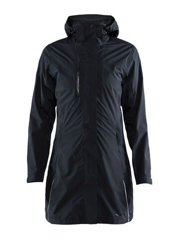 CRAFT Urban Rain Frakke, dame-Sort