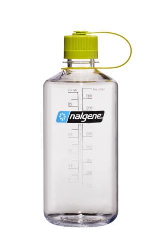 NALGENE Drikkeflaske 1 ltr. -  32 oz (smal åbning) 50% rPet - Klar