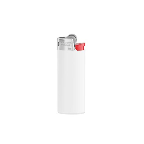 BIC® J25 Lighter incl. 1-farvet tryk-Hvid