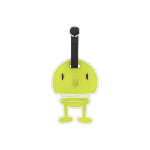 Hoptimist Bag tag - Neon Grøn