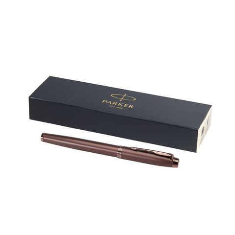 Parker IM rollerballpen (sort refill)-Bordeaux Rød