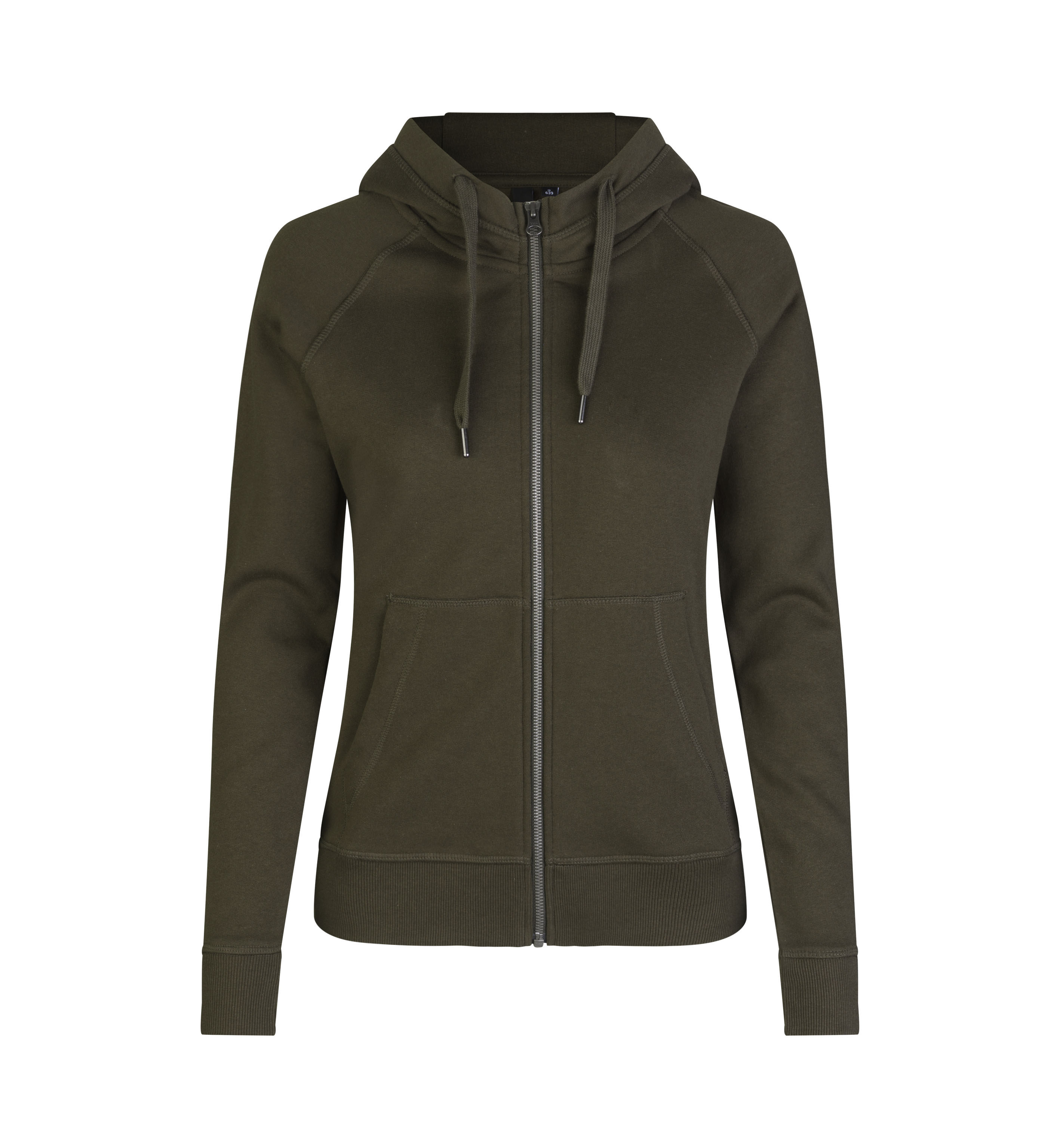 ID Core Full Zip  Hoodie, dame-Oliven