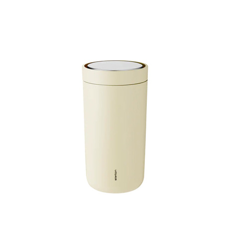 STELTON To Go Click - 0,2 ltr. - 90% genbrugsstål-Soft  Mellow Yellow