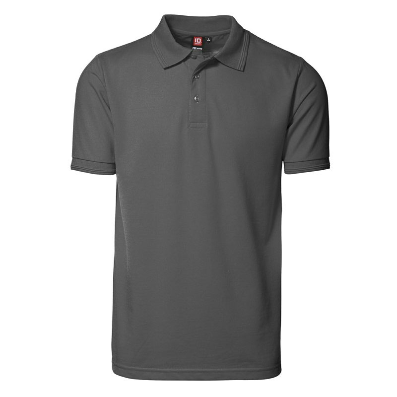 ID Pro Wear Poloshirt - Uden Lomme-Silver grey