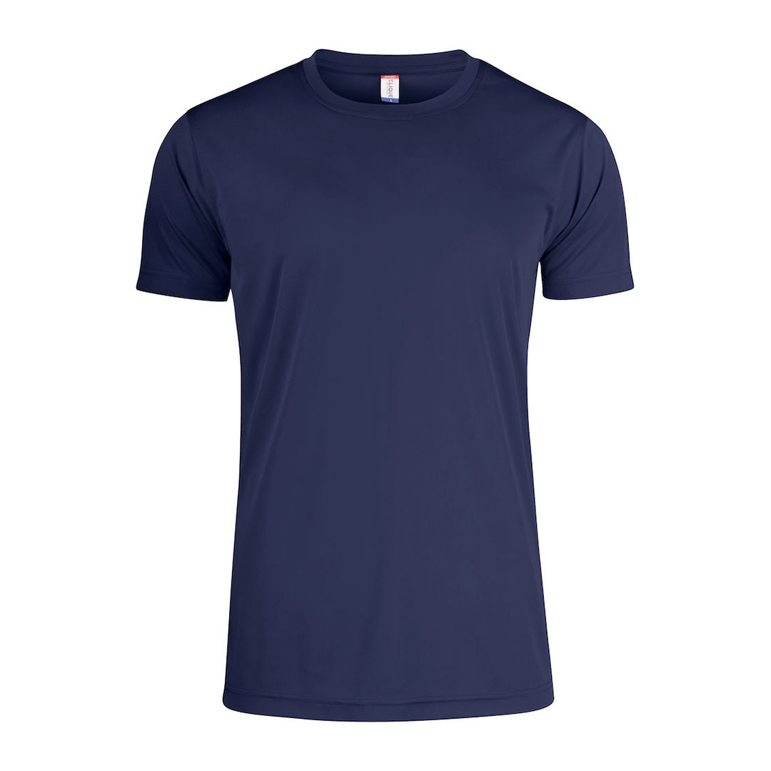 CLIQUE Basic Active-T Børn - Spun Dyed-Mørk Marine