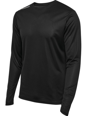 HUMMEL Langærmet T-shirt, Herre - 100% rPet-Sort