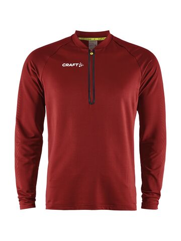 CRAFT Extend Half Zip Trøje, herre - rPet-Rød