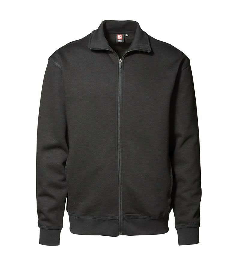 ID Cardigan Sweatshirt-Sort