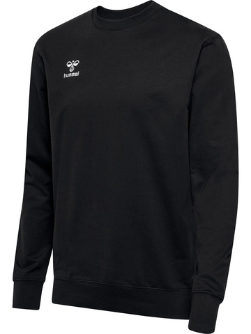 HUMMEL 2.0 Sweatshirt, Unisex - Økologisk Bomuld-Sort