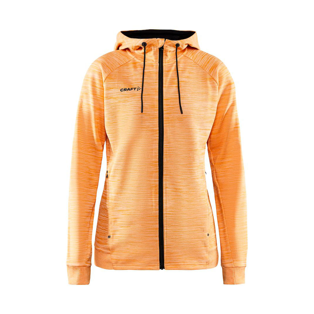 CRAFT ADV Unify FZ Hættetrøje Dame - rpet-Orange