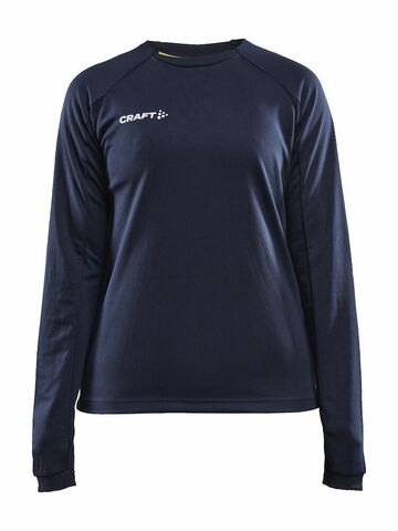 CRAFT Evolve Crew Neck Løbe T-shirt, dame - rPet-Navy
